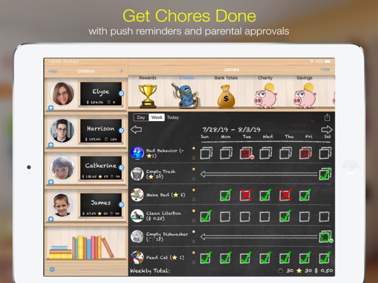 iAllowance Lite with Chores screenshot 2
