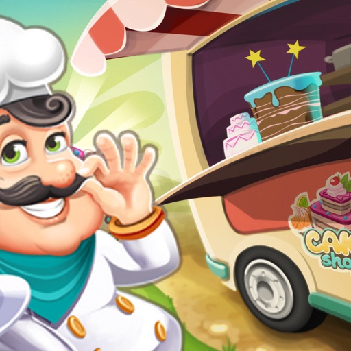 Papa Cooking Cake Dash : Sims Icon
