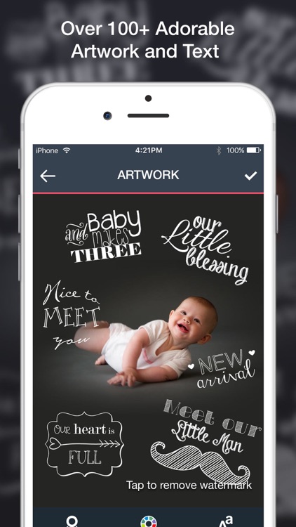 Baby Art-Baby Monthly Pictures screenshot-4