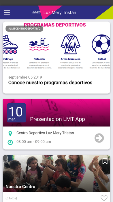 LMT Centro Deportivo screenshot 4