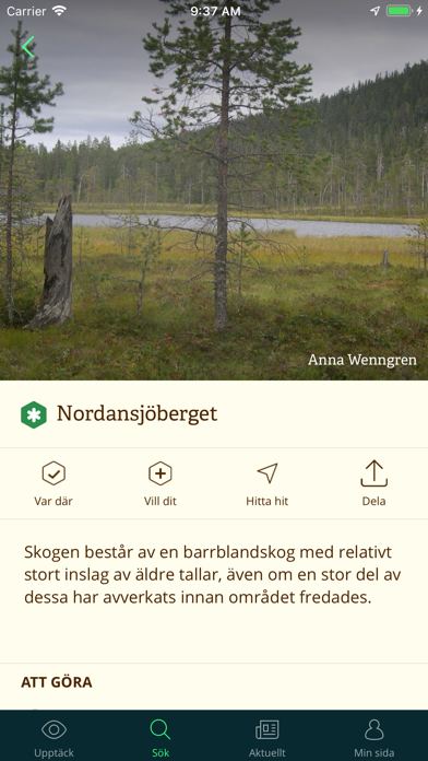 Västerbottens Naturkarta screenshot 3