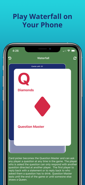 Waterfall Card Drinking Game(圖1)-速報App