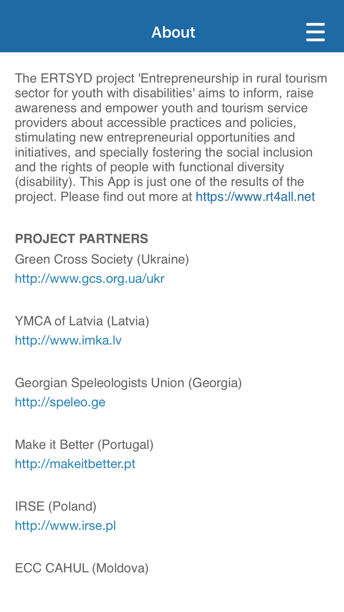 ERTSYD Tourism for all