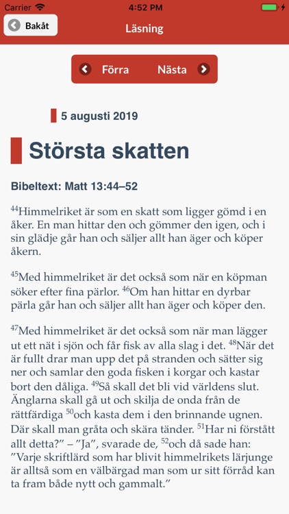 Bibeln idag