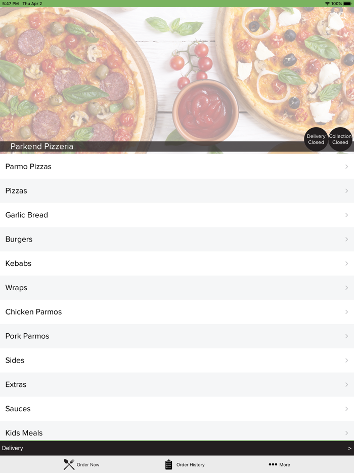 Parkend Pizzeria-Middlesbrough