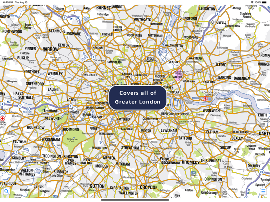 Greater London A-Z Map 19 screenshot 2