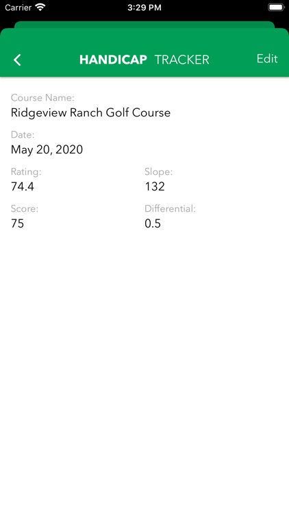 Handicap Tracker screenshot-3