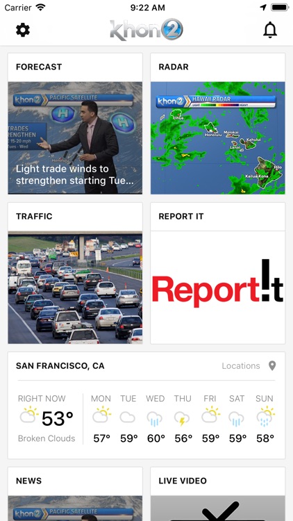 KHON2 WX - Radar & Forecasts