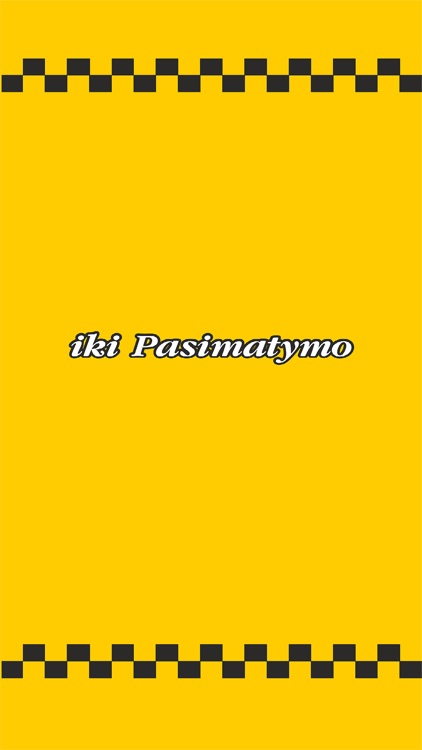 Iki pasimatymo