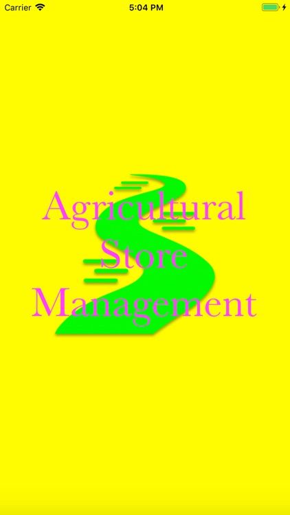 Agricultural Store Management