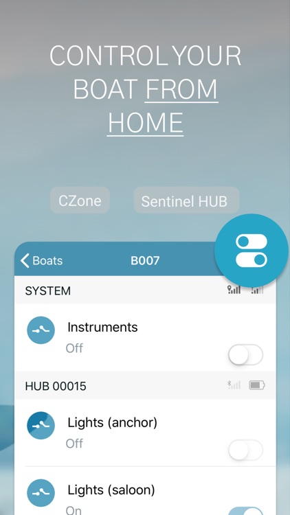Sentinel - Your boat, online