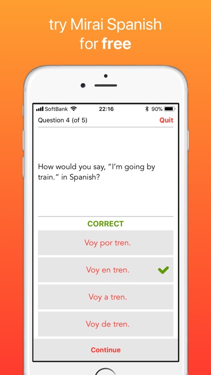 Mirai Spanish screenshot-4