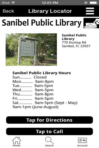 Sanibel Public Library screenshot 4