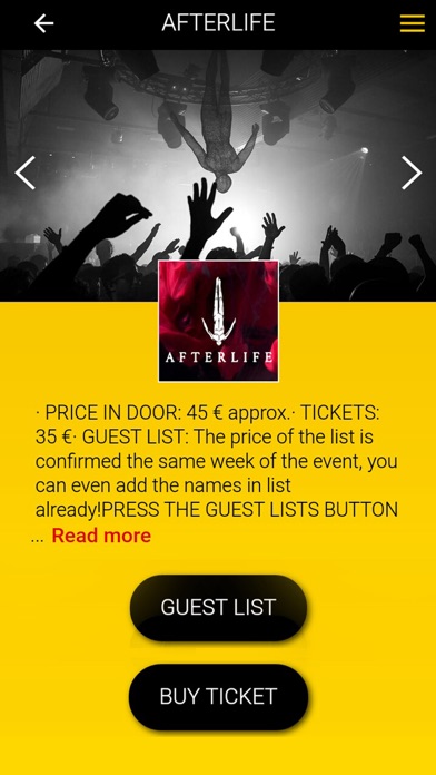 How to cancel & delete TG Ibiza - Tickets & Guestlist from iphone & ipad 4