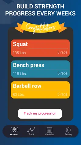 Game screenshot 5x5 Weight Lifting Workout apk