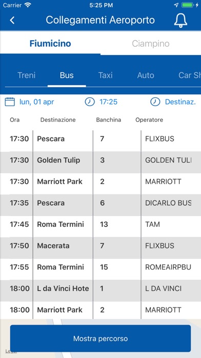 Screenshot of Rome Airports5