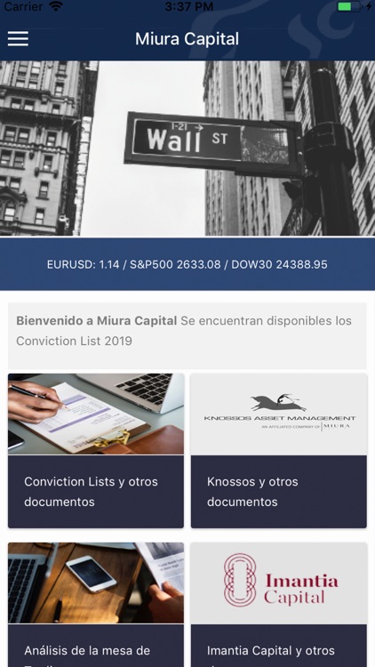 Miura Capital App