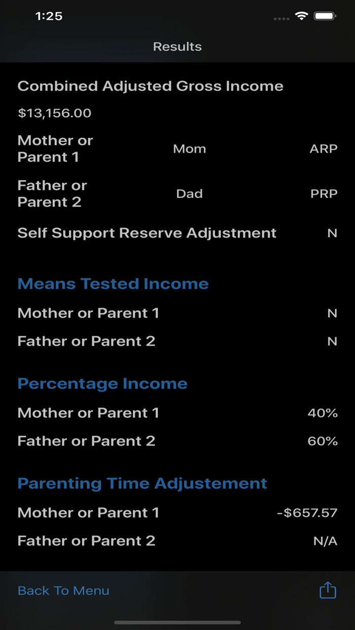 Child Support Calculator of TN