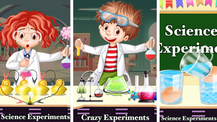 Crazy Mad Teacher Science Game