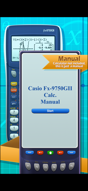 Casio Fx-9750GII Calc. Manual(圖5)-速報App