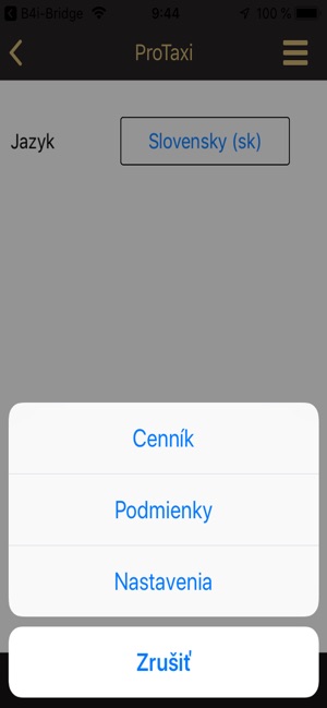 ProTaxi Topoľčany(圖4)-速報App