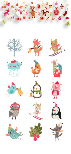 Merry Christmas Stickers Emojí(圖2)-速報App