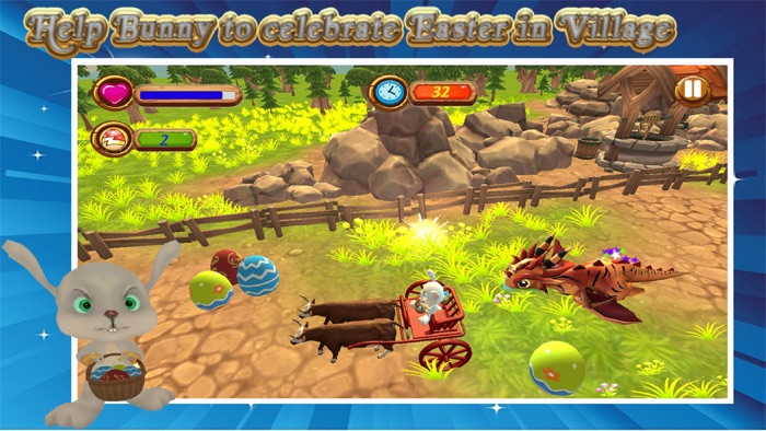 Easter Bunny Egg Chase Drive