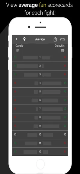 Game screenshot Fight Score (Boxing Scorecard) apk