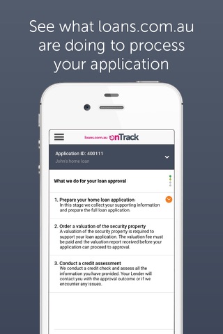 loans.com.au onTrack screenshot 4