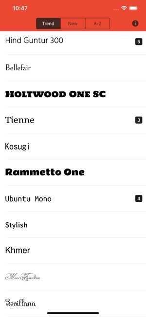 Fontasy - Font Browser(圖2)-速報App