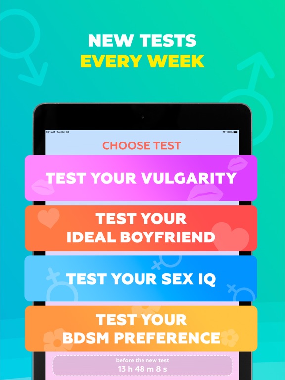 Vulgarity Test & 10 Sex Tests screenshot 2