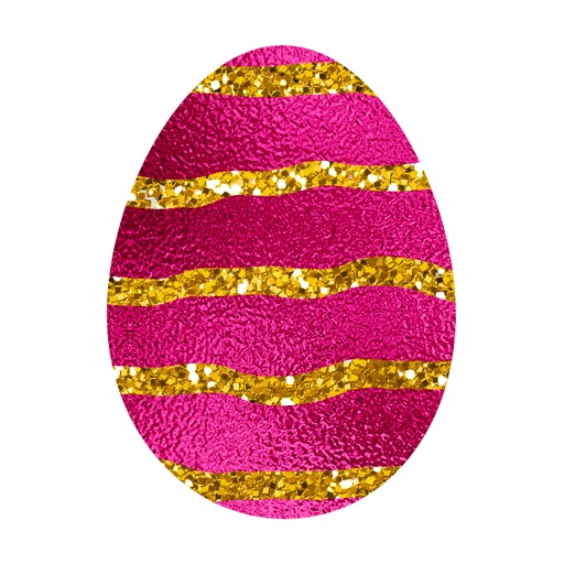 Easter Eggs - Foil and Glitter