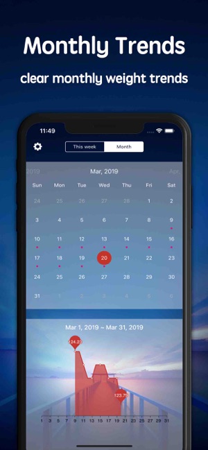 WeightDiary-Record your weight(圖2)-速報App