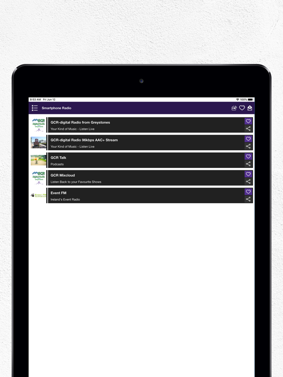 Screenshot #6 pour Smartphone Radio