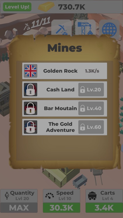 Idle Gold Mine! screenshot-4