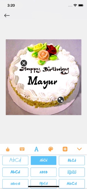 Birthday background name photo editing birthday cake with photo frame