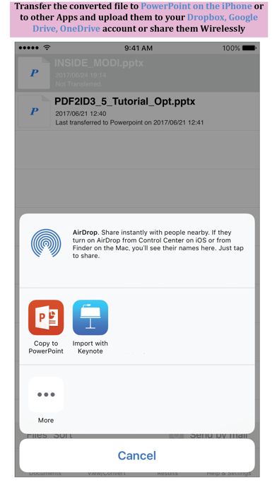 How to cancel & delete PDF to PowerPoint - PDF2Office from iphone & ipad 4