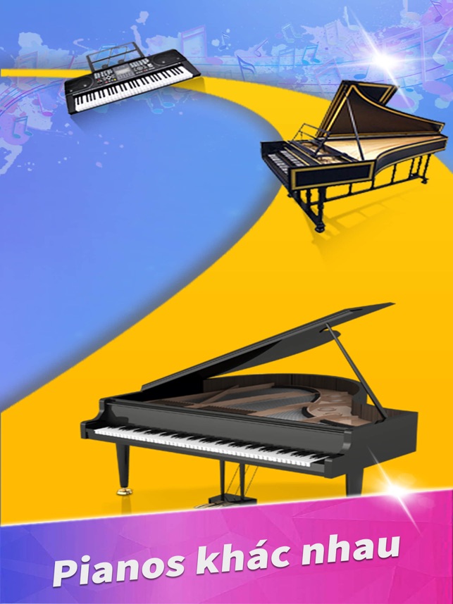 Gạch nhạc Piano: Bài hát nhạc