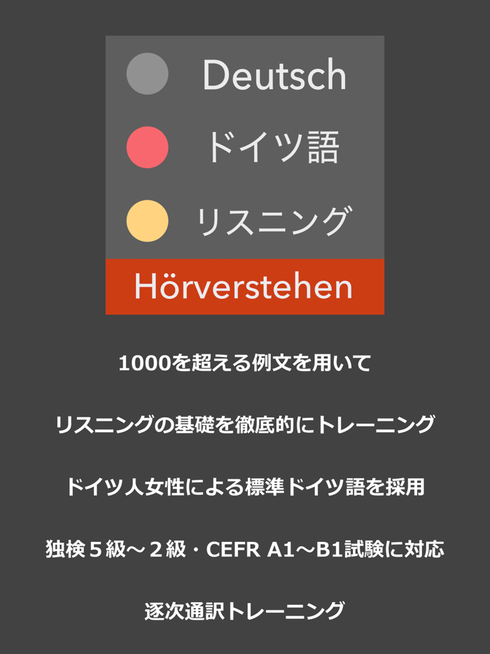 ドイツ語 リスニングトレーニング