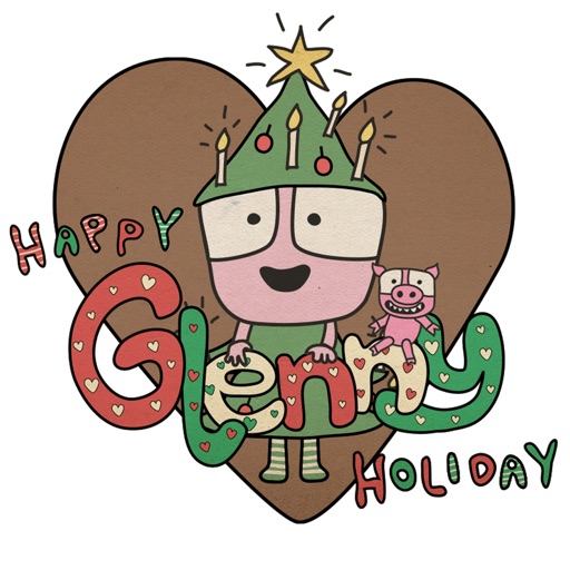 Glenny XMAS Animated Stickers