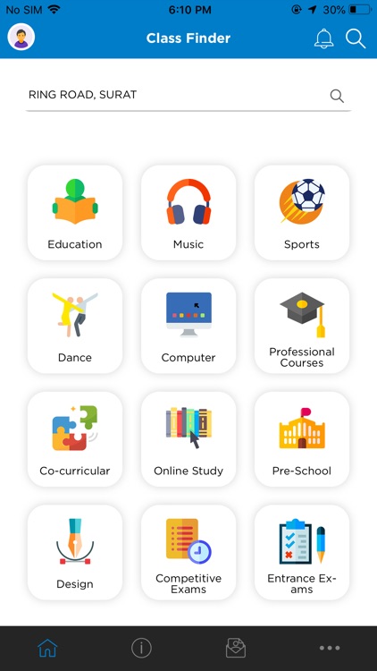 Class Finder App