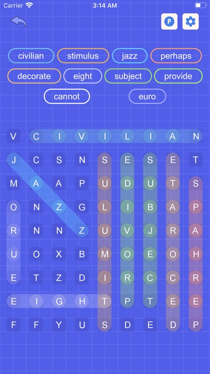 X Word Search screenshot-6