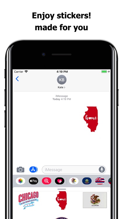Illinois emojis - USA stickers screenshot-4