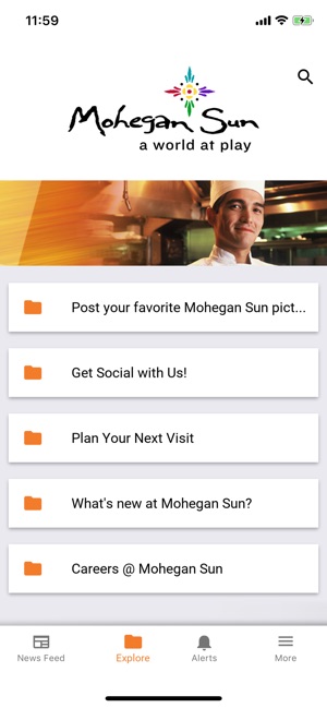 Mohegan Today App