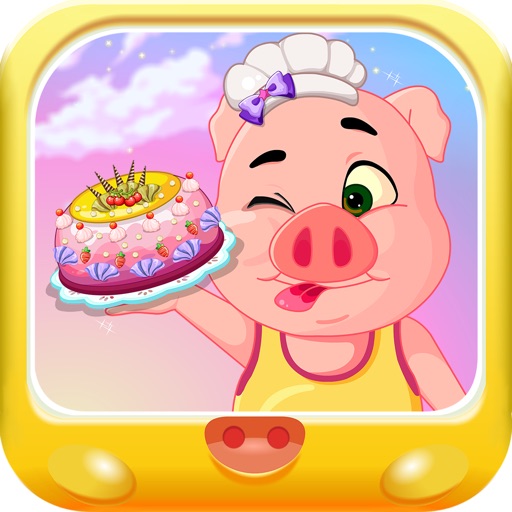 小猪美食大作战 烹饪甜心蛋糕 iOS App