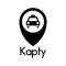 Kapty connects you with nearby taxi drivers without walking to main roads