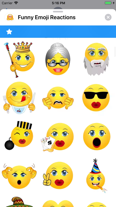 Funny Emoji Reactions screenshot 2