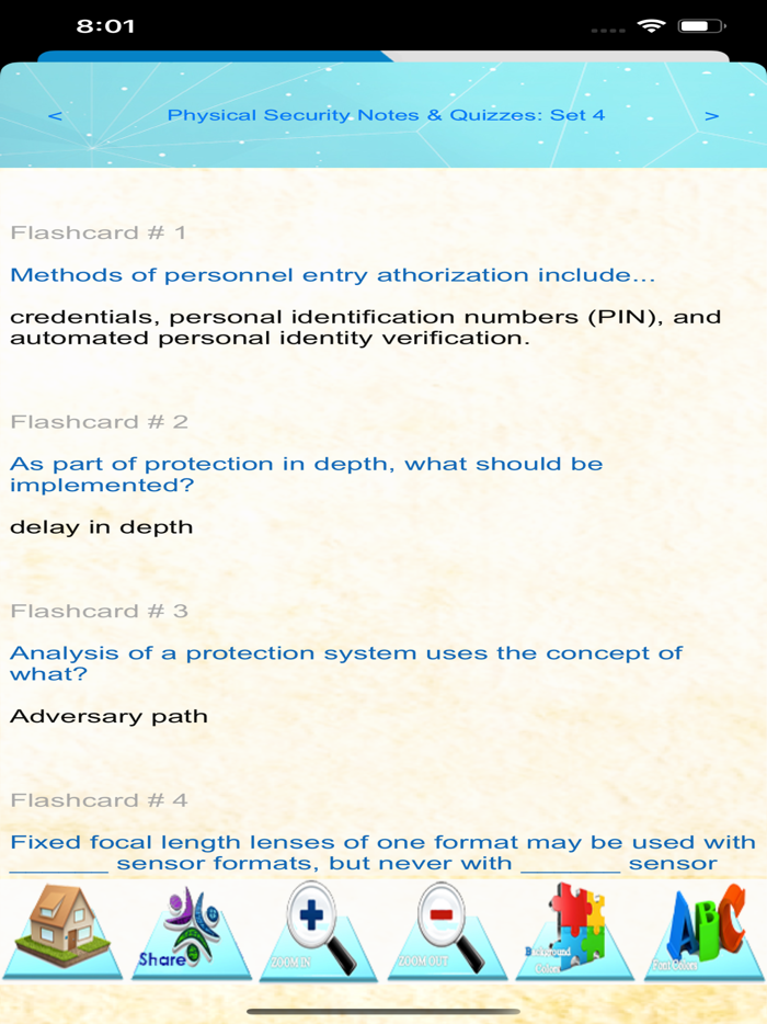 Physical Security Exam Review