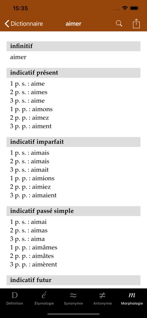 Dictionnaire de français TLFi(圖8)-速報App