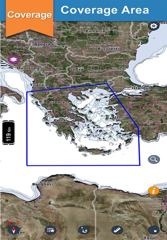 Greece Offline Nautical Charts screenshot 2